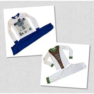 Hanna Andersson Glow In The Dark Star Wars PJ's 140 (10)